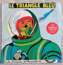 LP disque 33T 25 cm BD DAN COOPER LE TRIANGLE BLEU Journal Tintin Weinberg   C93