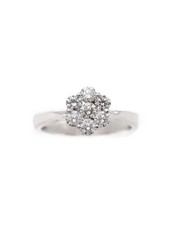 Bague fleur diamants 0.70ct en
