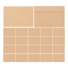  50 Pcs Enveloppe Mariage Enveloppes Papier Kraft De Bureau Baby Shower