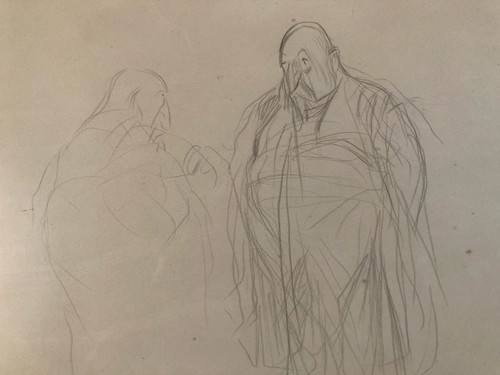 Dessin original portrait jean - portrait,