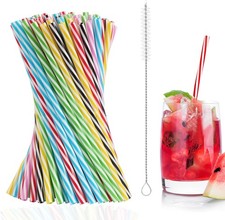 80 Pcs Reusable Drinking