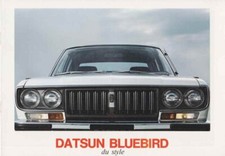 Catalogue Brochure Datsun Bluebird 180B 1977 France