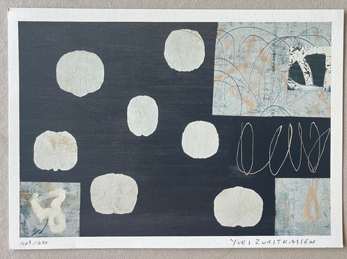 Yves zurstrassen screenprint - -,