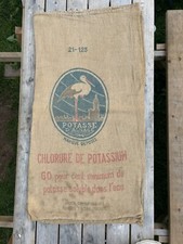 Sac toile de jute La Potasse D’Alsace