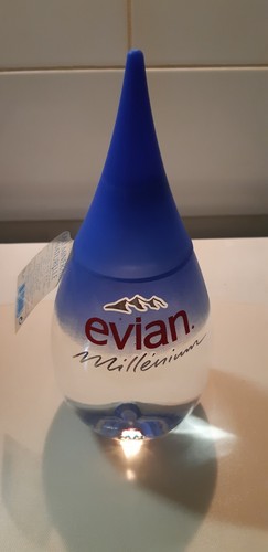 Bouteille collector evian - evian, 1l