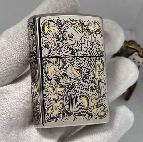 Rare zippo japanese koi fish - rare,