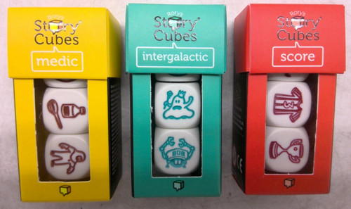 Rory story cubes - story, medic