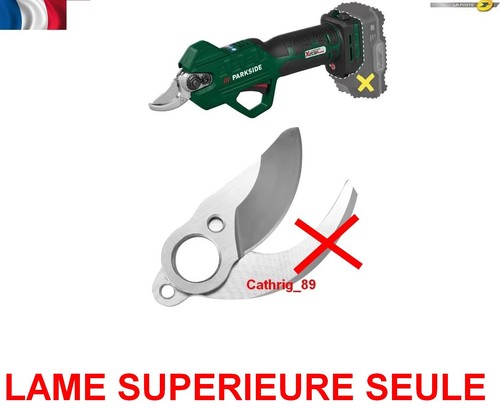 Lame sécateur pour - , coupe