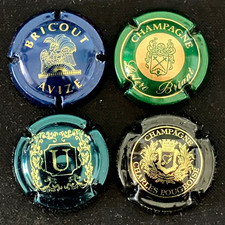 lot de 4 Capsules de champagne