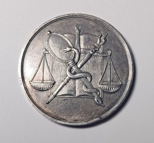 Rare jeton argent compagnie - jeton,