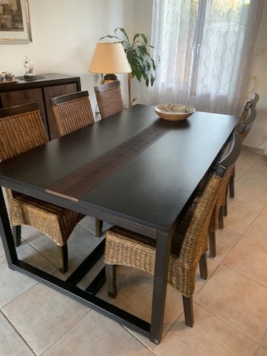 Salle manger table buffet - salle,