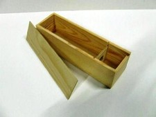 CAISSE BOIS VINS 1 bouteille de BOURGOGNE avec couvercle à glissière