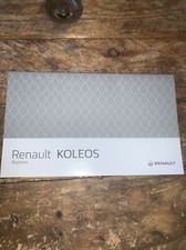 Manuel Notice D Utilisation Simplifié Repère Renault Koleos T7