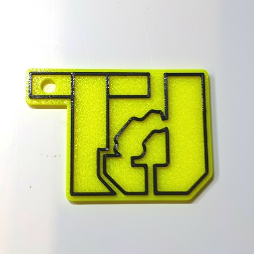 Porte clé jeep - porte, tj