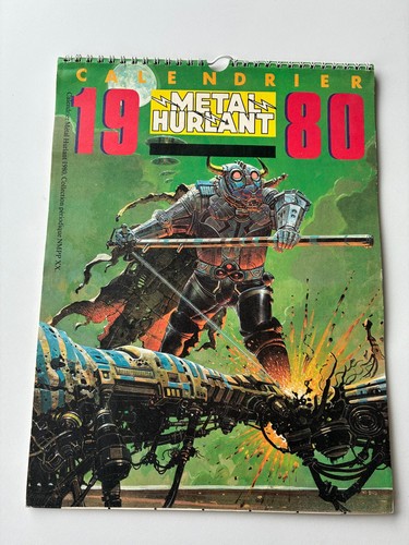 Calendrier metal hurlant - metal,