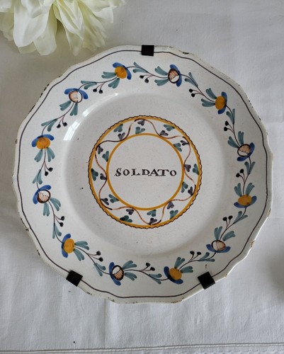 Ancienne assiette - ancienne,