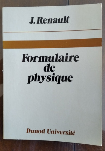 Formulaire physique par - formulaire, j