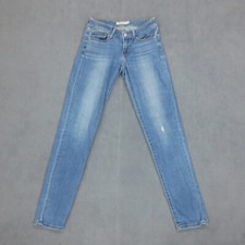 Jean Skinny Levi's 711 Femme W24 L30 Bleu Lightwash Coton Polyester