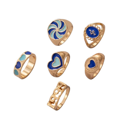 Bagues vert set - bagues,