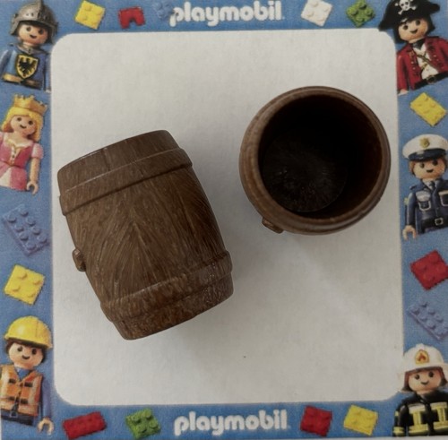 Playmobil lot tonneaux - de, 2