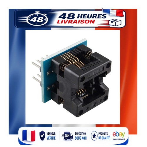 Adaptateur sop8 vers - vers, dip8