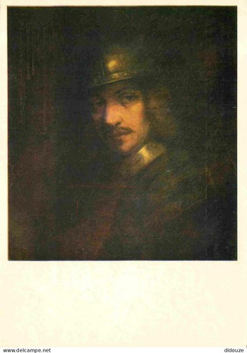 Postcard art painting - -,