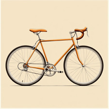 Autocollant mural autocollant vélo de route vélo autocollant mural 18 x 18 cm...