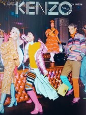 KENZO vintage Clothes Print Ad !! " Beautiful Clothes "