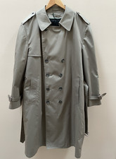 London Fog Trench Raincoat Men