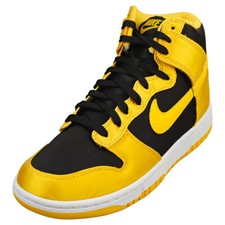 Nike Dunk High Femme Noir jaune Baskets Mode - 38.5 EU