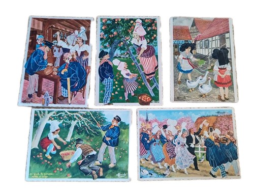 Lot cartes postales - lot, charles