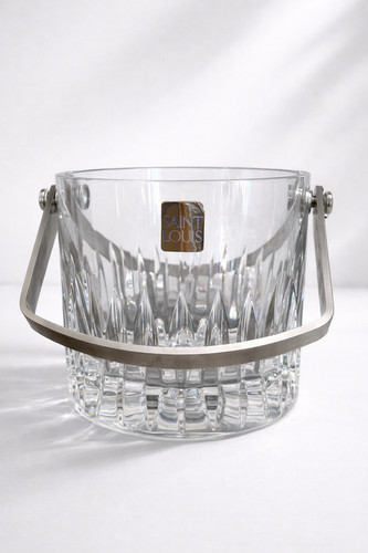 Seau glaçons cristal - seau, à