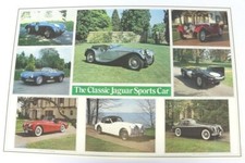 affiche JAGUAR XK 120 140 150 SS C D type POSTER 96x65cm
