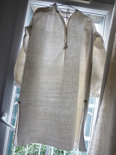Chemise paysan ancienne lin - paysan,