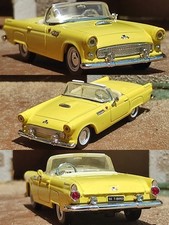 1/43 FORD 1955 Thunderbird Cabriolet Voiture Américaine Miniature Collection