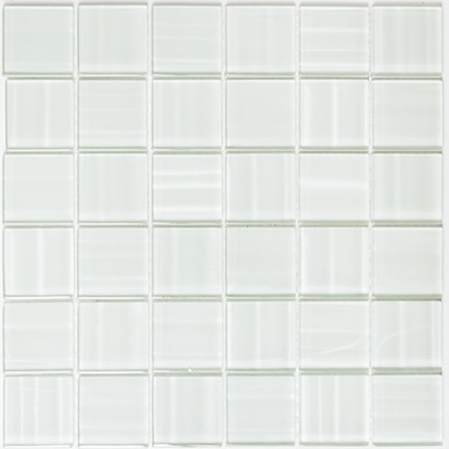 Mosaïque blanc hologramme - blanc,