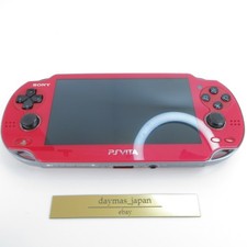 【Très bon】Sony PS Vita PCH-1000 Cosmic Red Wi-Fi Model Console only #Ret0904/04