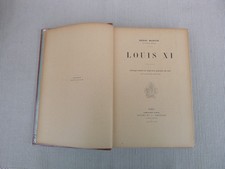 RELIURE HENRI MARTIN LOUIS XI LIBRAIRIE FURNE 22 GRAVURES SUR BOIS