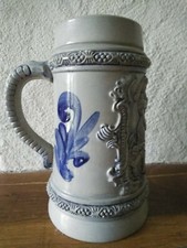 ORIGINAL THEWALD GERMANY  - CHOPE Bière - FOLKLORE ALSACE - Grès 14cmx8cm