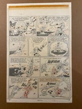 Cezard - Planche originale Les Rigolus et les Tristus - PIF numéro 204 - TBE