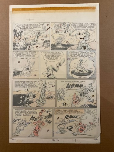 Cezard planche originale les - -,