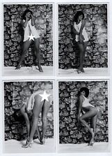 photo lot de 6 tirages vintage 60's femme pin-up nude photo curiosa papier peint