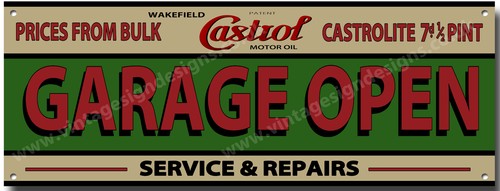 Castrol garage ouvert service - castrol,