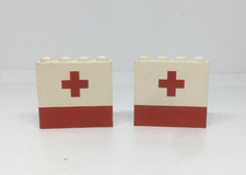 LEGO Hôpital : Panneau 1 x 4