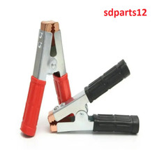 Paire de Pinces Crocodiles de Batterie Voitures Pour Cable Démarrage Chargement