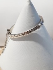 ANCIEN BRACELET EN ARGENT  XIX NAPOLEON III MINIATURE 