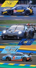 Décal Porsche 991 RSR Le Mans
