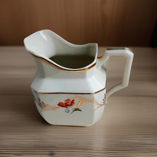 Pot lait crème ancien - à, ou