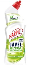 Javel Lot De 3X750 Ml Ultra Blancheur Nettoyant WC Menager Gel Agrume Toilette