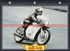 Giacomo AGOSTINI Pilote Grand Prix GP Continental Circus Fiche Moto #006206